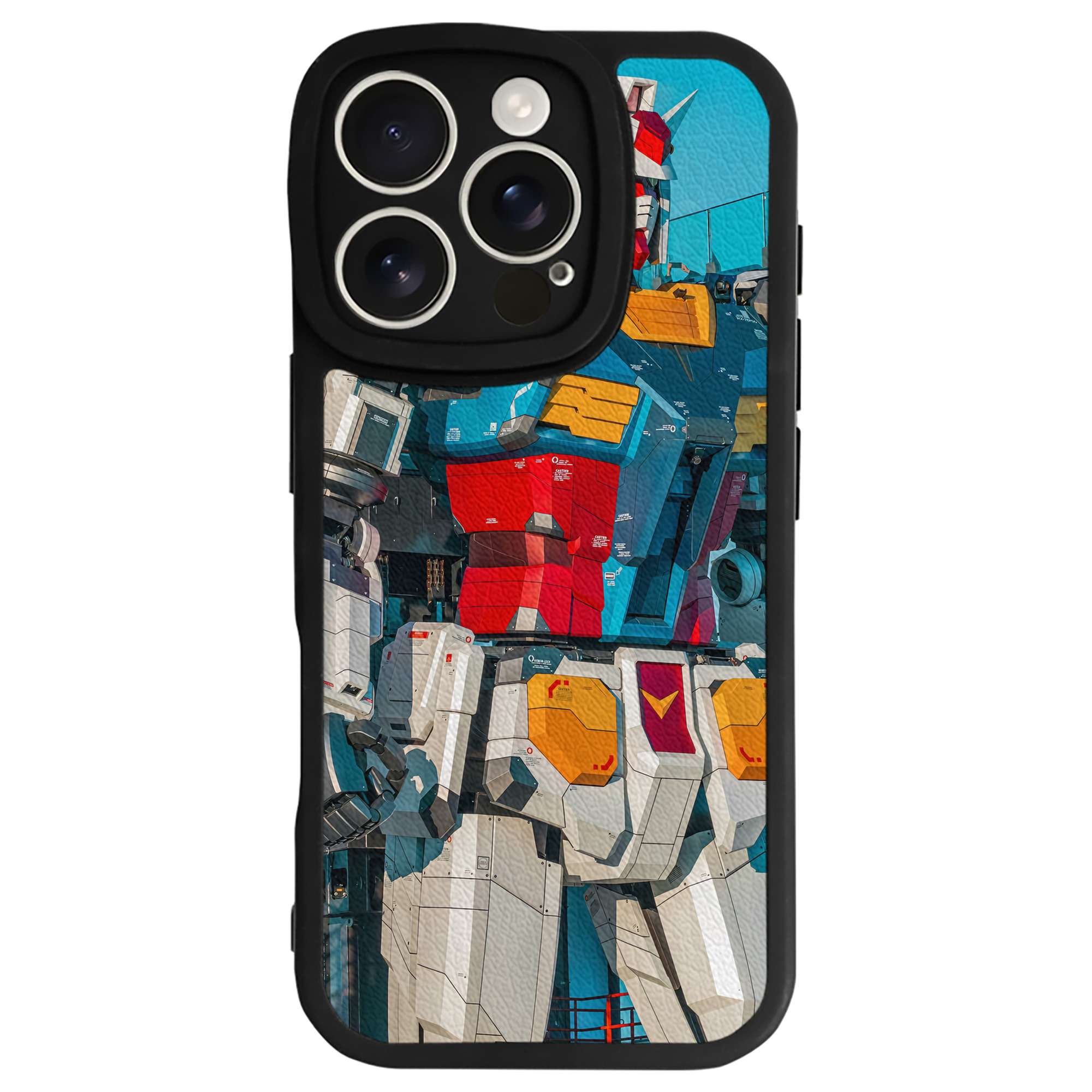 （画像用） Transformers トランスフォーマー 【iPhone 16シリーズ対応】シリコンスマホケース（レザー調） 材質：シリコン